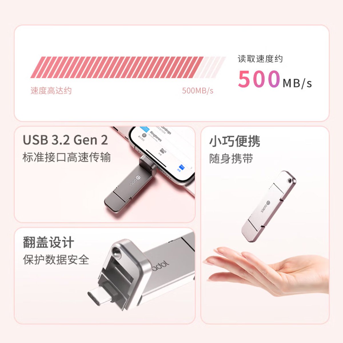 stufflistings's tweet photo. Asus has come up with a solid-state flash drive with a USB-A end and a USB-C end.

Has a metal construction, flip cap, USB 3.2 Gen 2 with up to 500MB/s reads, and storage options from 128GB up to 1TB.

The ASUS a-Bean PM310... https://t.co/10pNTlD0Is