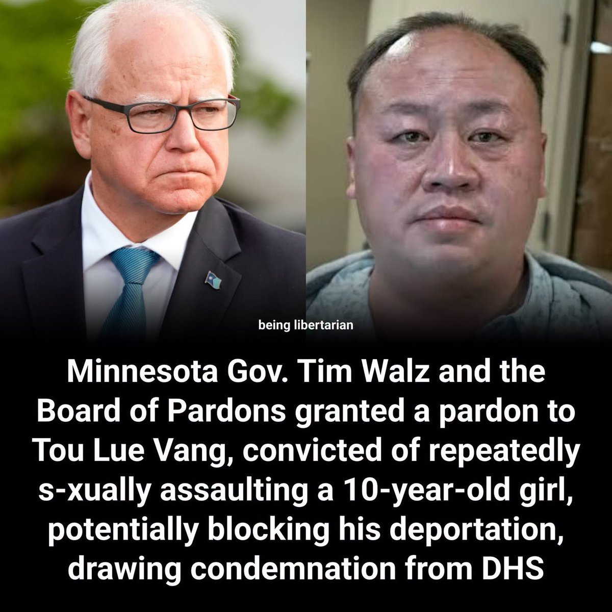 AmericanMama's tweet photo. Tim Walz is a piece of shit. 🤬

And Democrats wanted him to be our vice president. https://t.co/eIPYp3JRWc