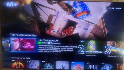 opinionalmeria's tweet photo. El capítulo II del documental "La Más Grande" se coloca, a las pocas horas de su estreno, en el nº 1 de Movistar Plus https://t.co/z1CCZwk7xx