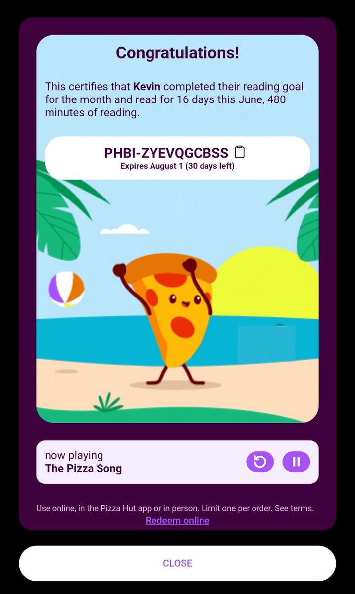 rats7's tweet photo. i love lying to pizza hut about being the father of 5 children who have all done their summer reading for unlimited free personal pan pizzas https://t.co/S3hsgQiS3S