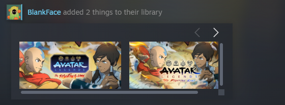 BlankFace_Games's tweet photo. @avatar_fighters For anybody who still doesn't see it, Find the game in your steam Library and scroll down
Click the second Icon and download https://t.co/2JbnsqMxBX