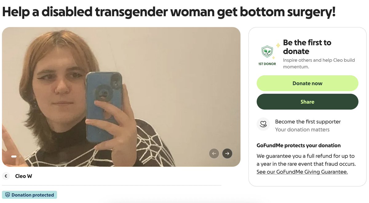 lyrasplash's tweet photo. hi guys, i've decided to take a big step and start fundraising for bottom surgery!! any little bit helps, even just 1 pound or dollar or whatever. liking and sharing will also go a long way. thank you so much!! link below! https://t.co/CQrNrundLA