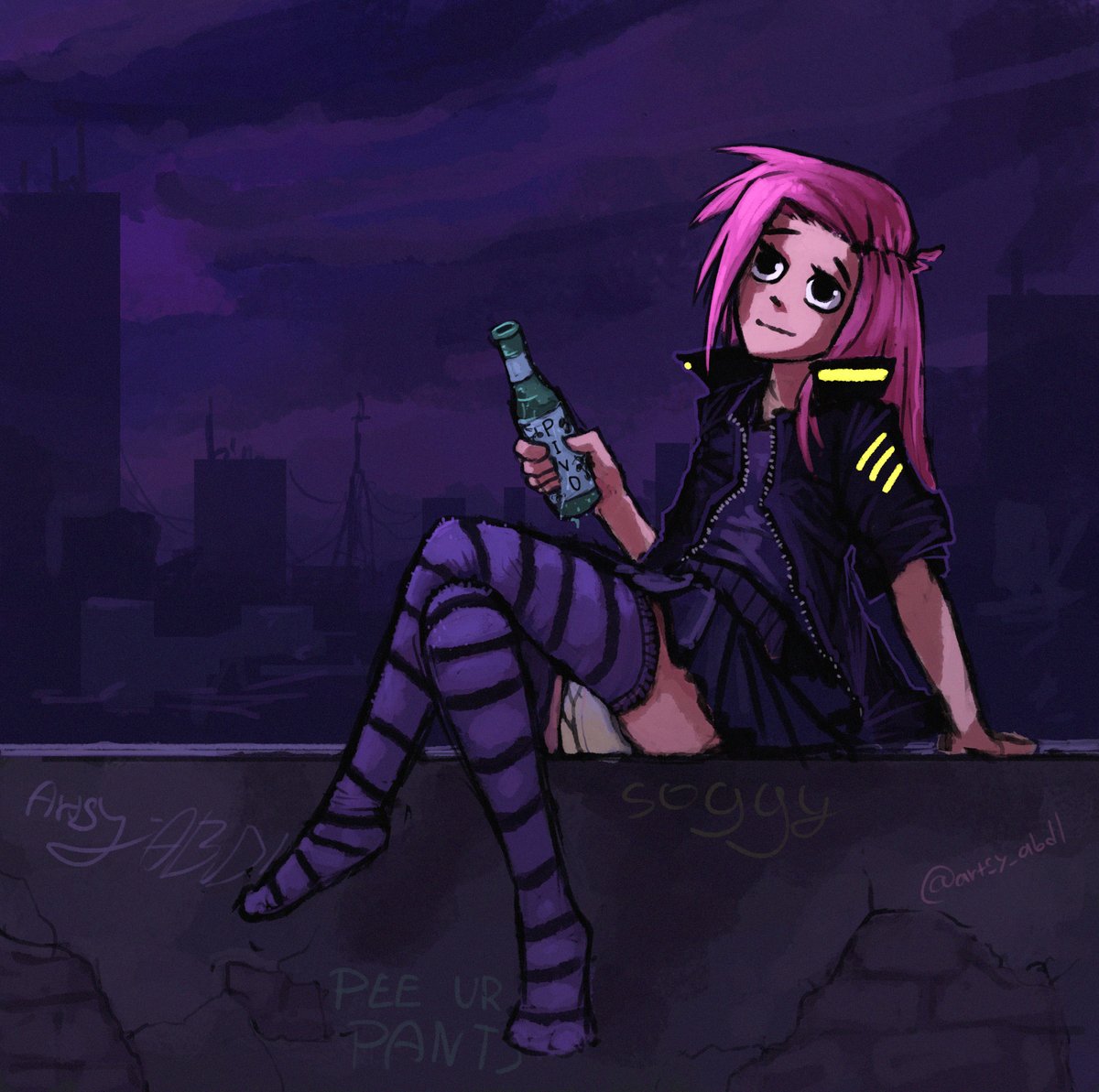 dummy_artsy_'s tweet photo. a new Edgerunners are comming so I think it's time to post this one! >:3 https://t.co/QcB8473nu2