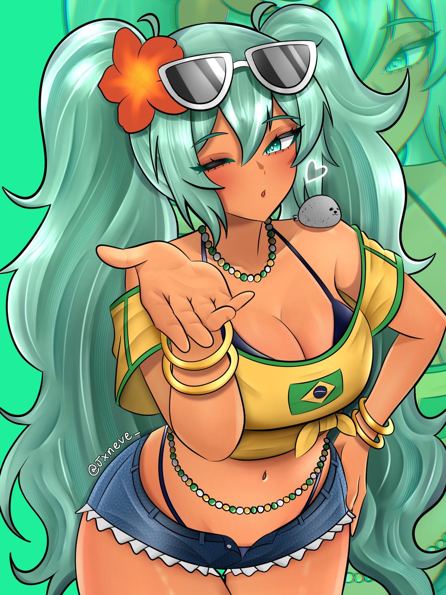 jxneve's tweet photo. Brazilian Miku 🇧🇷

#Brazil #HatsuneMiku #VOCALOID #VGenCode https://t.co/Q5rO2Qic7r