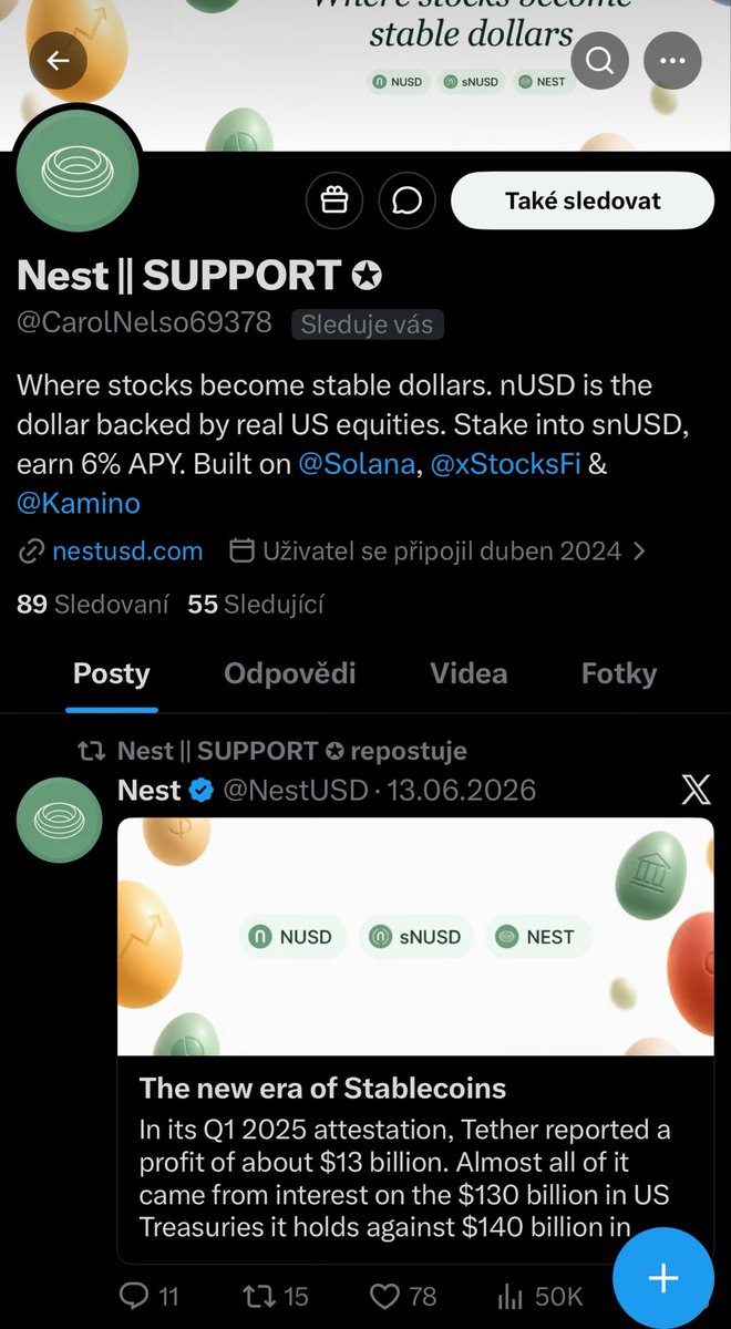 holdit_end's tweet photo. Another fake account of @NestUSD 

There is nothing like NEST SUPPORT https://t.co/aUIENkC306