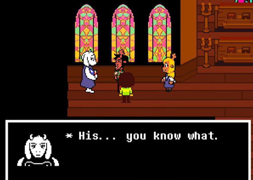 Kirwithdot's tweet photo. There's a reason she was married to Asgore at one point https://t.co/1V87WBaQEh