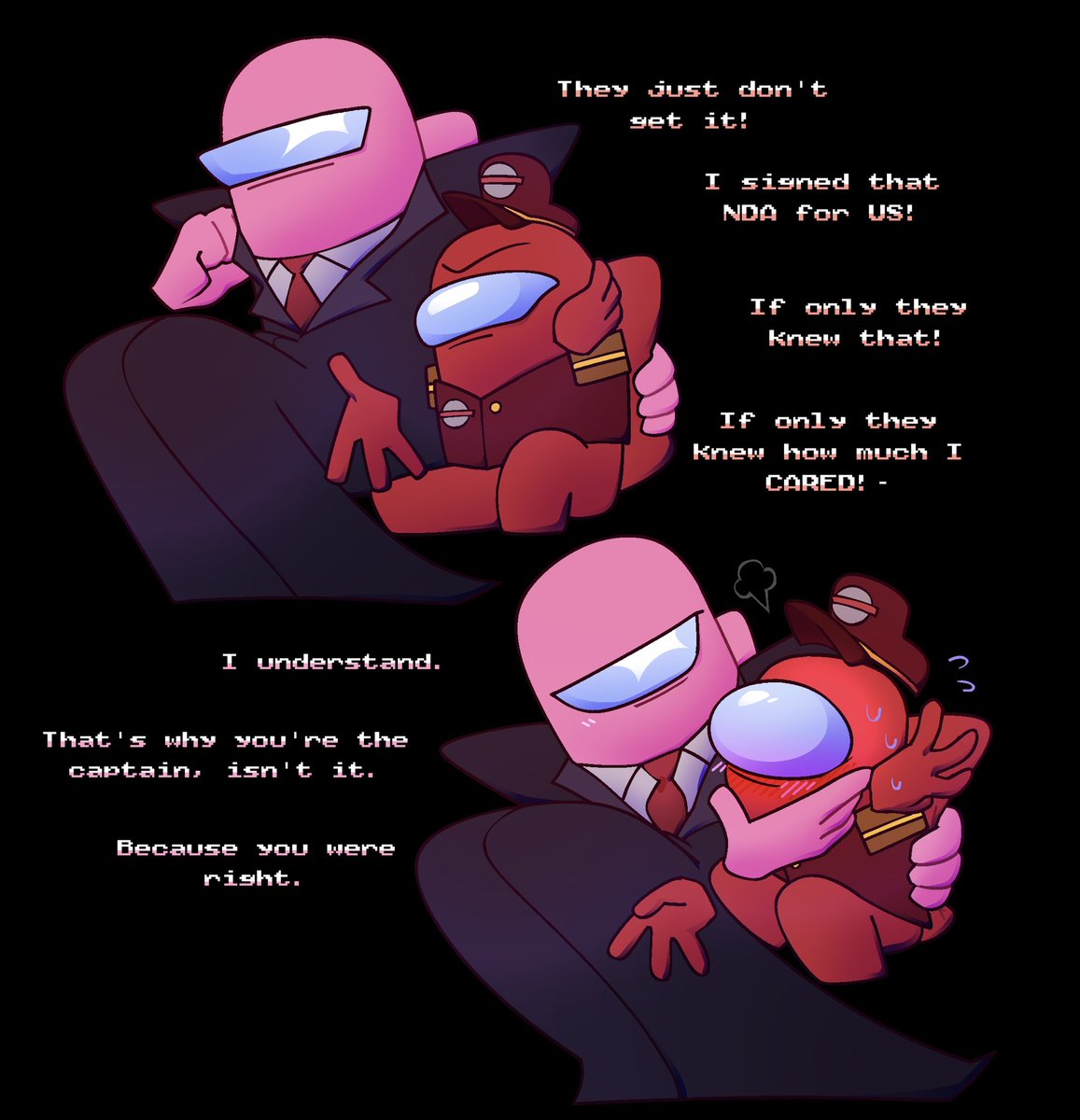 ehfstop's tweet photo. When all you do is enable eachother's worst traits. ✌️
hehehe redpink 

#amongus #amongusshow #amongustvshow #amongusseries #amongustwt https://t.co/4gcBibuvBg