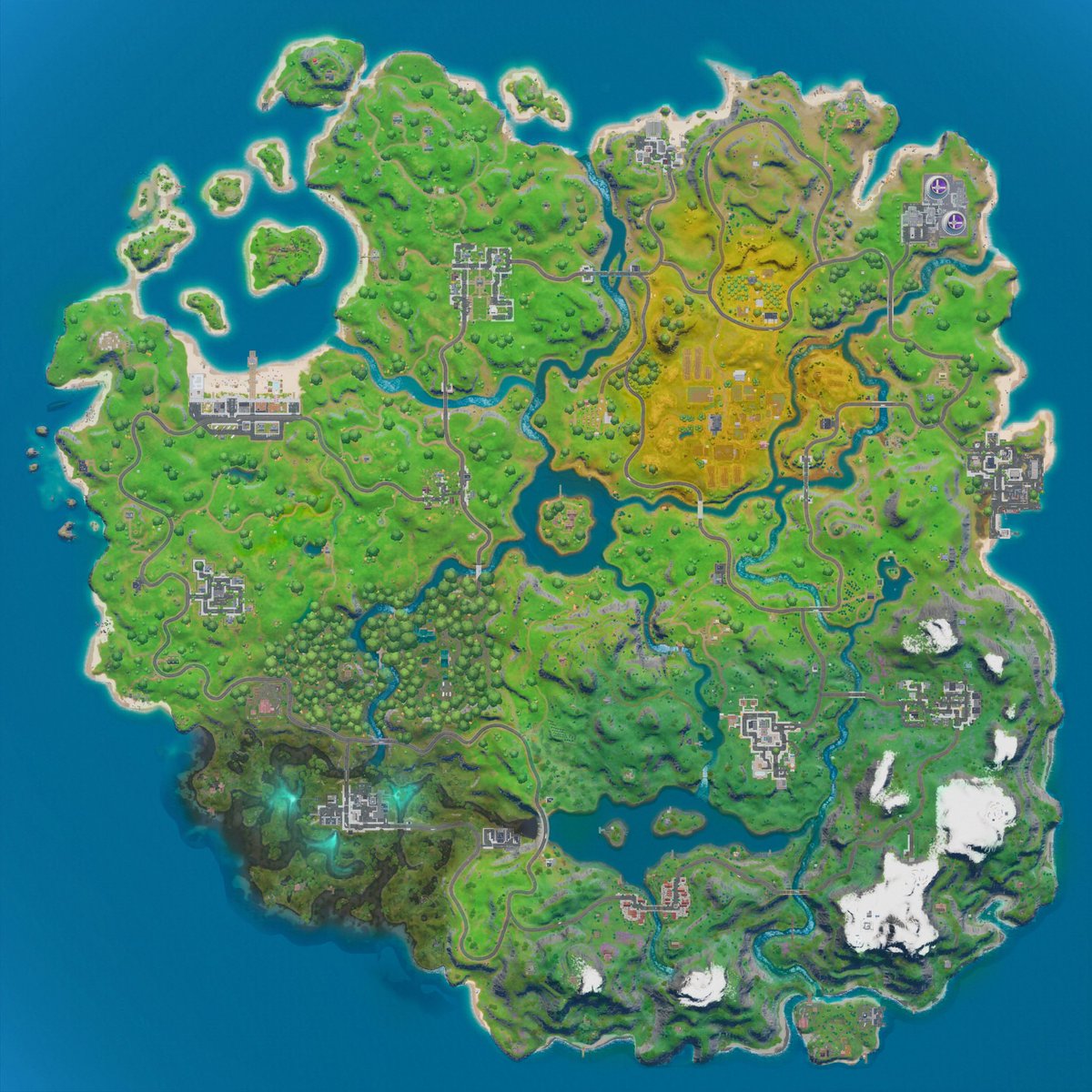 FitzyLeakz's tweet photo. Chapter 2 map will RETURN to OG with the launch of Chapter 8 on November 28th🔥 https://t.co/dMVDBuH6yg