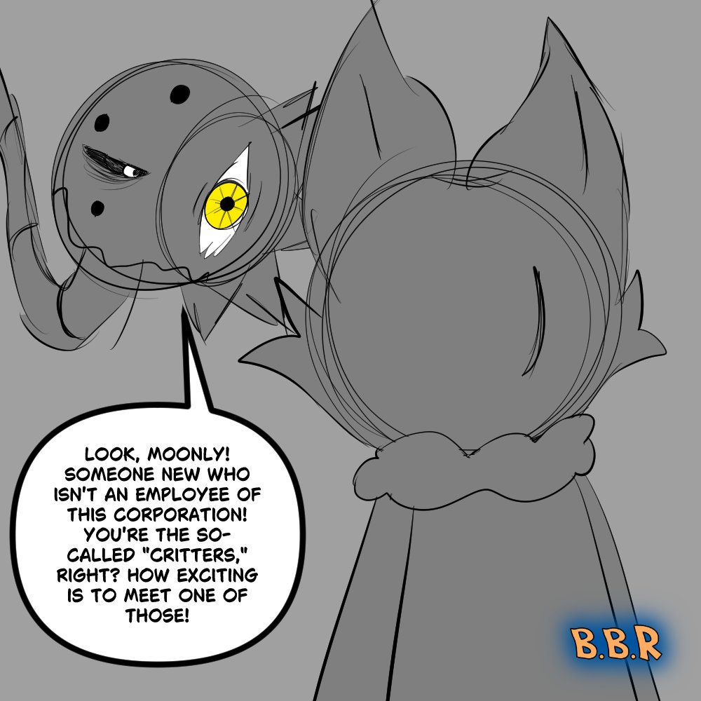 BBR_4625's tweet photo. I think Gloomy encountered a peculiar guest. It's not an employee, it's not a Critter, so...who is it?
#GloomyGlumbat belongs to @Darknetic2
#RejectedCritters #PoppyPlaytime #SmilingCritters #NightmareCritters #GloomyGlumbat #SunlyandMoonly #Sunly #Moonly https://t.co/gqCyhypfxv