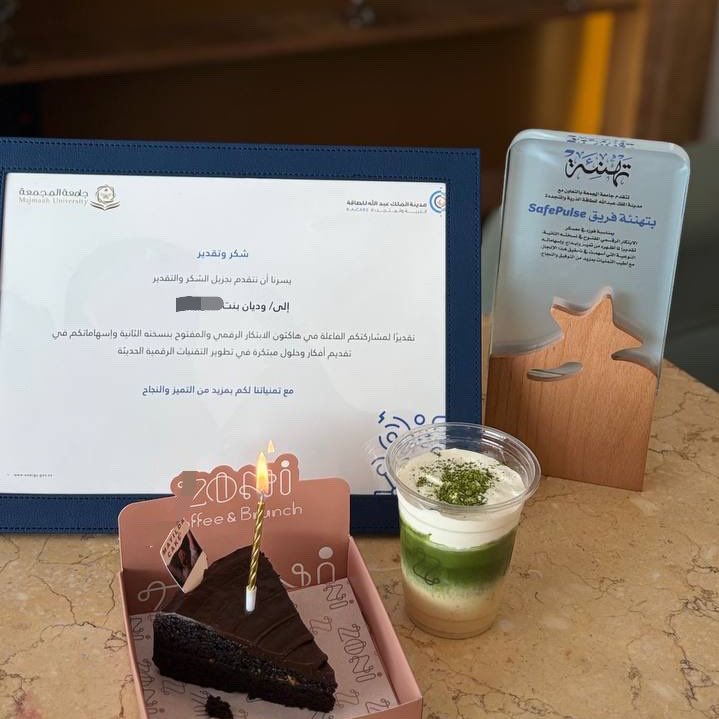 WedSpecter's tweet photo. تشرفت بالمشاركة في النسخة الثانية من معسكر الابتكار الرقمي والمفتوح، بالتعاون بين مدينة الملك عبدالله للطاقة الذرية والمتجددة وجامعة المجمعة.
الحمد لله، حقق فريقنا المركز الخامس بمشروع SafePulse AI. تجربة عززت مهاراتي في الابتكار والعمل الجماعي وعرض المشاريع
والشكر لكل القائمين🌟 https://t.co/qQxgbMsE2h