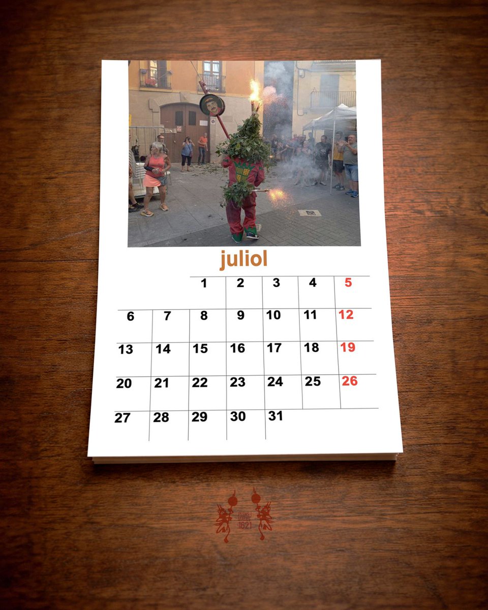 PlensiMaces's tweet photo. Calendari 2026: Juliol
#Berga #Patum #Plens #Maces #PlensiMaces #Vestidors #VestidorsDePlensiMaces #400Anys #macesplenes #LaPatum #any2026 https://t.co/Yjc6xjHi99
