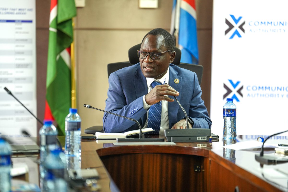 MoICTKenya's tweet photo. 𝐏𝐒 𝐈𝐬𝐚𝐛𝐨𝐤𝐞 𝐔𝐫𝐠𝐞𝐬 𝐉𝐨𝐢𝐧𝐭 𝐀𝐜𝐭𝐢𝐨𝐧 𝐭𝐨 𝐈𝐦𝐩𝐫𝐨𝐯𝐞 𝐈𝐂𝐓 𝐒𝐞𝐫𝐯𝐢𝐜𝐞𝐬 𝐚𝐬 𝐎𝐩𝐞𝐫𝐚𝐭𝐨𝐫𝐬 𝐂𝐨𝐦𝐦𝐢𝐭 𝐭𝐨 𝐁𝐞𝐭𝐭𝐞𝐫 𝐂𝐨𝐧𝐧𝐞𝐜𝐭𝐢𝐯𝐢𝐭𝐲

Principal Secretary for Broadcasting and Telecommunications @SteveIsaboke has reaffirmed the government's commitment to working with mobile network operators to improve the quality of ICT services, saying reliable connectivity is essential for economic growth and access to public services.

Speaking during a stakeholders' meeting convened by the Communications Authority of Kenya (CA), Isaboke said the government and telecommunications companies had held a consultative session to review the quality of service across the country and address emerging challenges as demand for digital services continues to rise.

Read more: https://t.co/fq3CfK7X7G