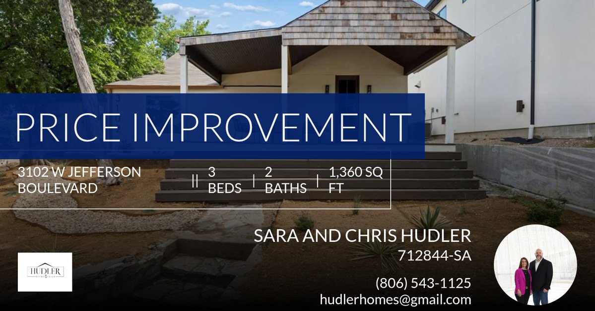 MrsHudler's tweet photo. 📍 Price Improvement 📍 This recently reduced home at 3102 W Jefferson Boulevard in Dallas won't last long, so, don't wait to set up a showing! Reach out here or at (806) 543-1125 for more information!

Sara Hudle... https://t.co/YhcWI22jna https://t.co/LgYIL8BAYI