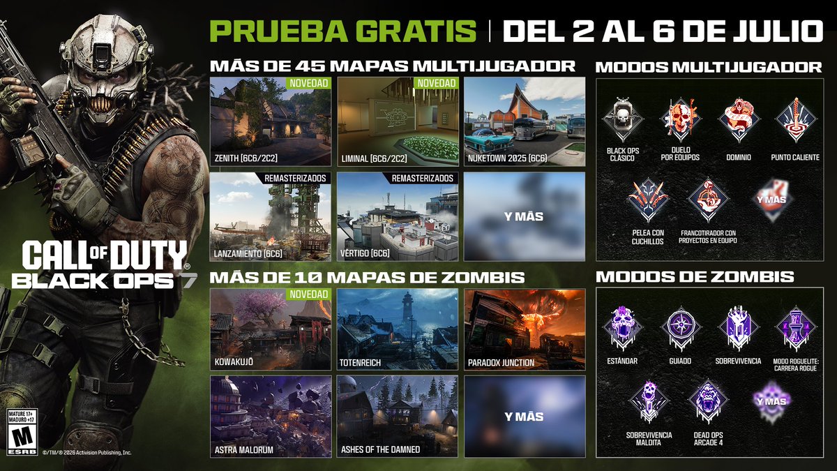 Call of Duty LATAM tweet media