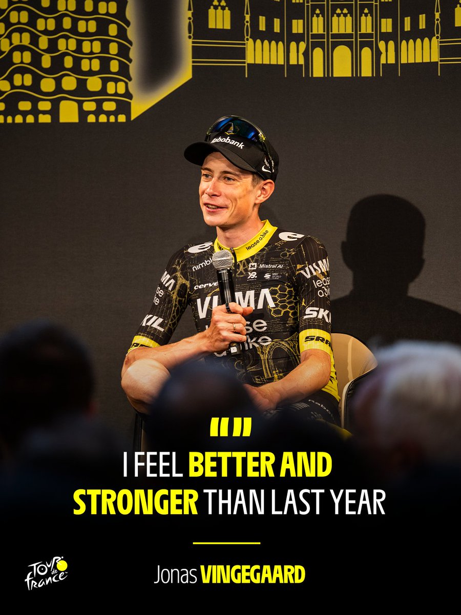 LeTour's tweet photo. In perfect shape to hit the road💥

Prêt pour le Grand Départ 🌟

#TDF2026 https://t.co/Yy2qhzMUeu