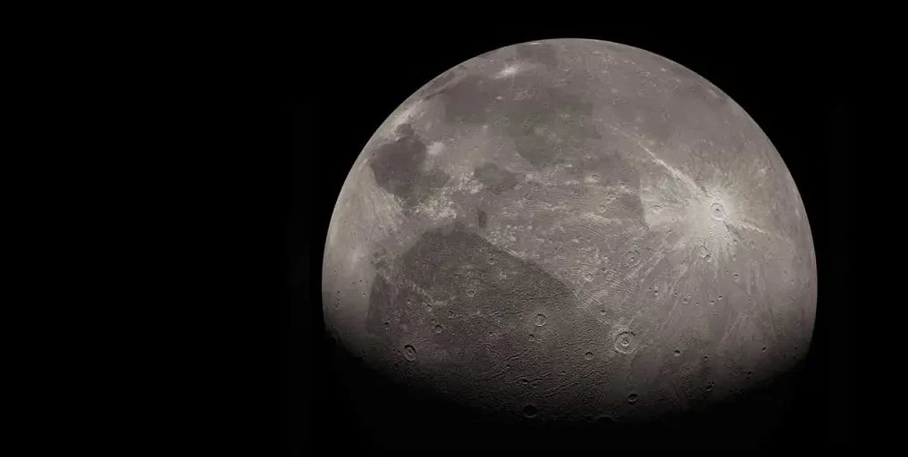 explorespacegv's tweet photo. Jupiter's moon Ganymede, imaged by NASA's Juno mission. 

Credit: @NASA /@NASAJPL -@Caltech /SwRI/MSSS https://t.co/gB7UxJ7vmc