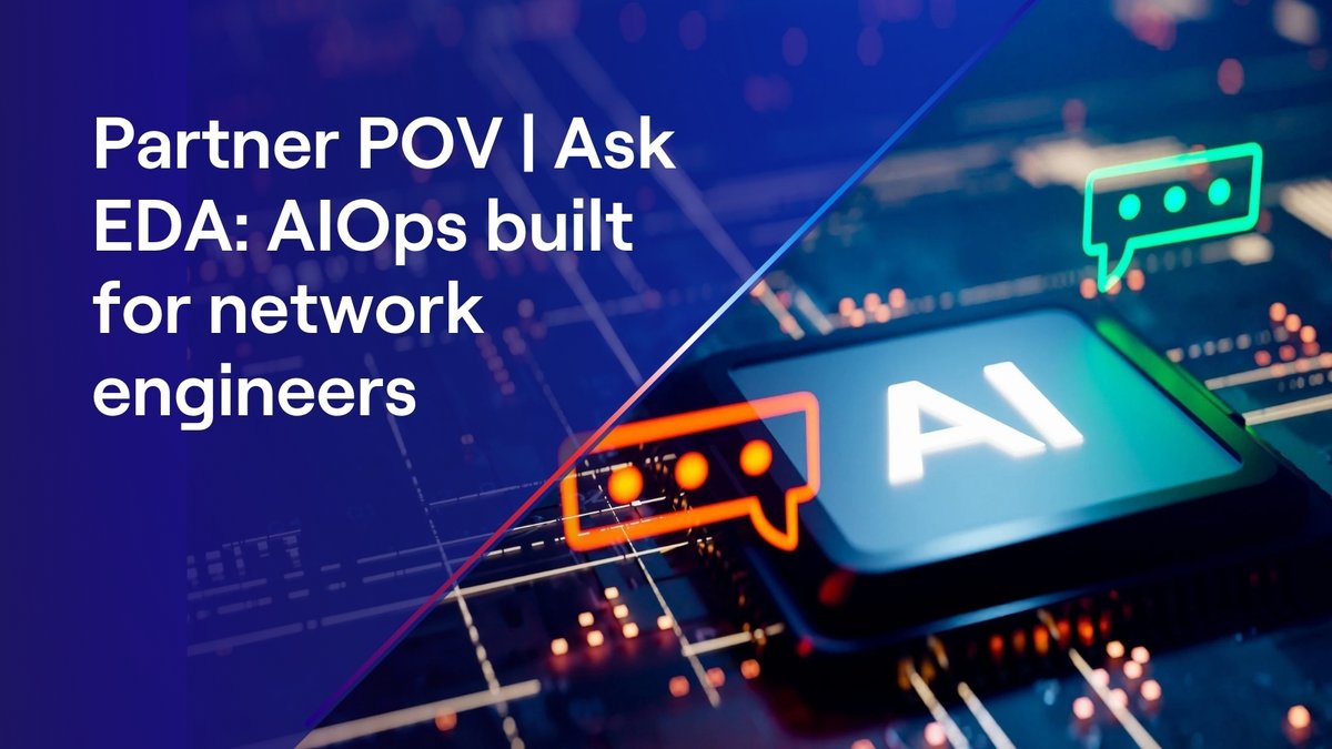 JeffDun59868830's tweet photo. What if your network could talk?
What if troubleshooting didn't mean wading through CLI outputs and dashboards?
@nokia Event-Driven Automation (EDA) is turning these questions into real features: https://t.co/oB2BBtkgOa https://t.co/vmHqDmKOn1