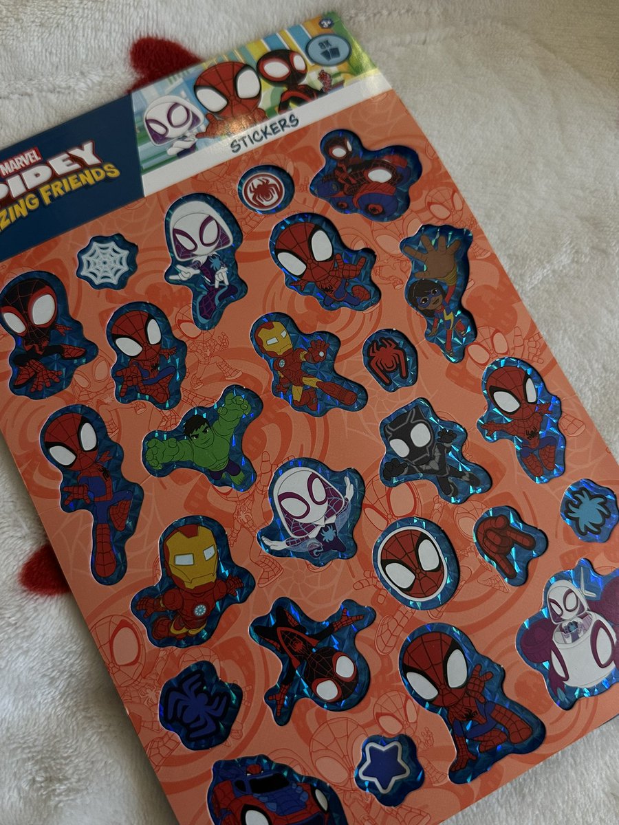 _unohanaa's tweet photo. Regardez mes autocollants Spiderman https://t.co/luk5GgRmHO