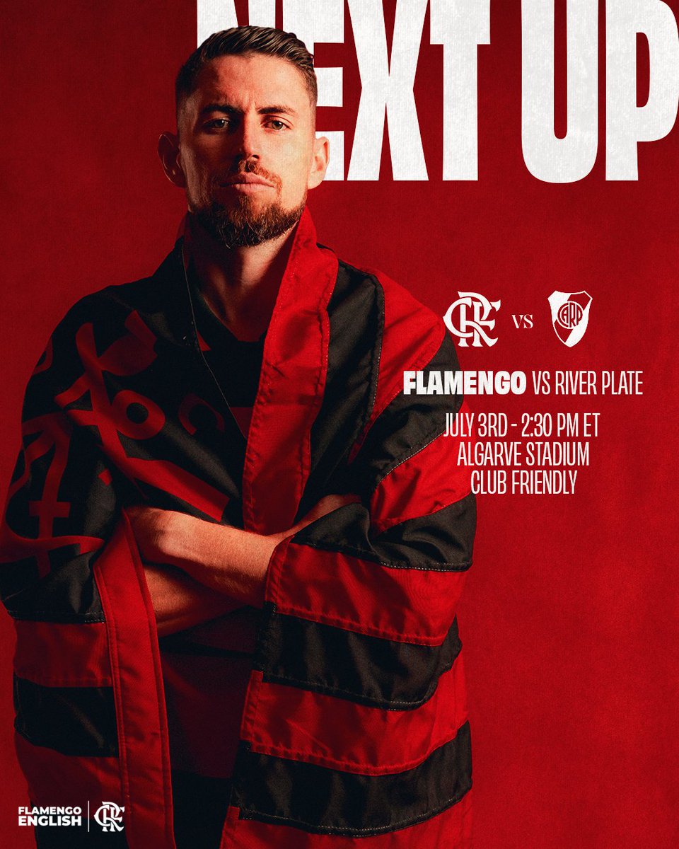 Flamengo_en's tweet photo. Friendly action with River 🔜 https://t.co/j9NeqPljWK
