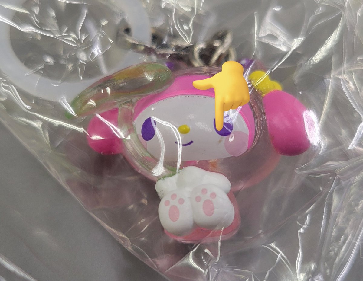 kbtmy's tweet photo. 交換 けろけろパーティめじるしアクセサリー ガチャガチャ ケロケロ

譲➡ポムポムプリン、マイメロディ(マイメロ)

求➡クロミ×2

郵送での同日発送を希望しております🏣
未開封ですが両方顔に汚れがあります💦
ご理解いただける方、お気軽にお声がけ下さい🙂‍↕️⟡.· https://t.co/6cJIkaX5SJ