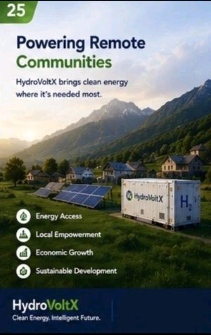 hclchamps's tweet photo. Innovation starts with a question.

How can future energy systems become cleaner, smarter and more accessible?

HydroVoltX emerged from a desire to explore practical approaches to future energy ecosystems while contributing to sustainable technological advancement.

#HydroVoltX https://t.co/X3iFnTRARq