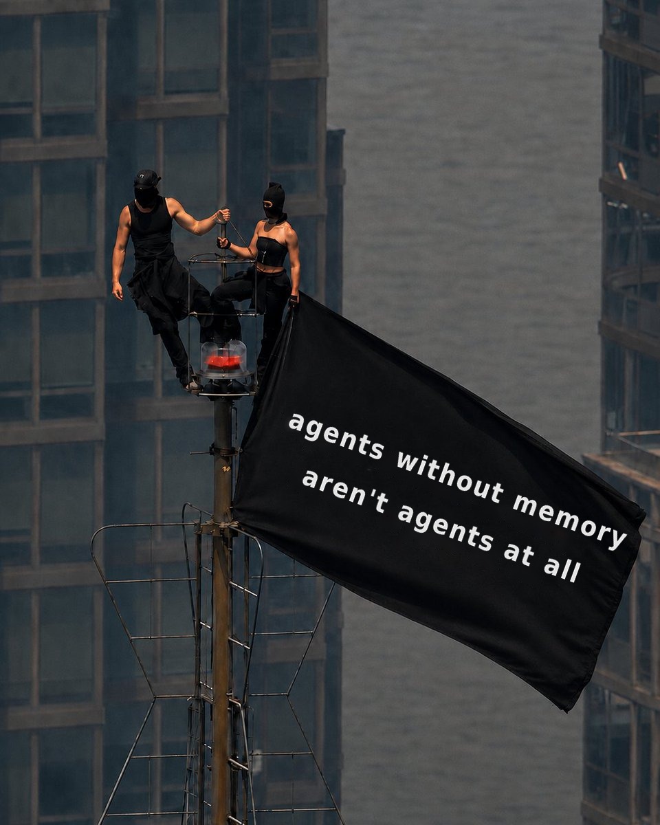 WalrusProtocol's tweet photo. agents without memory aren't agents at all https://t.co/V99s1ViPuY