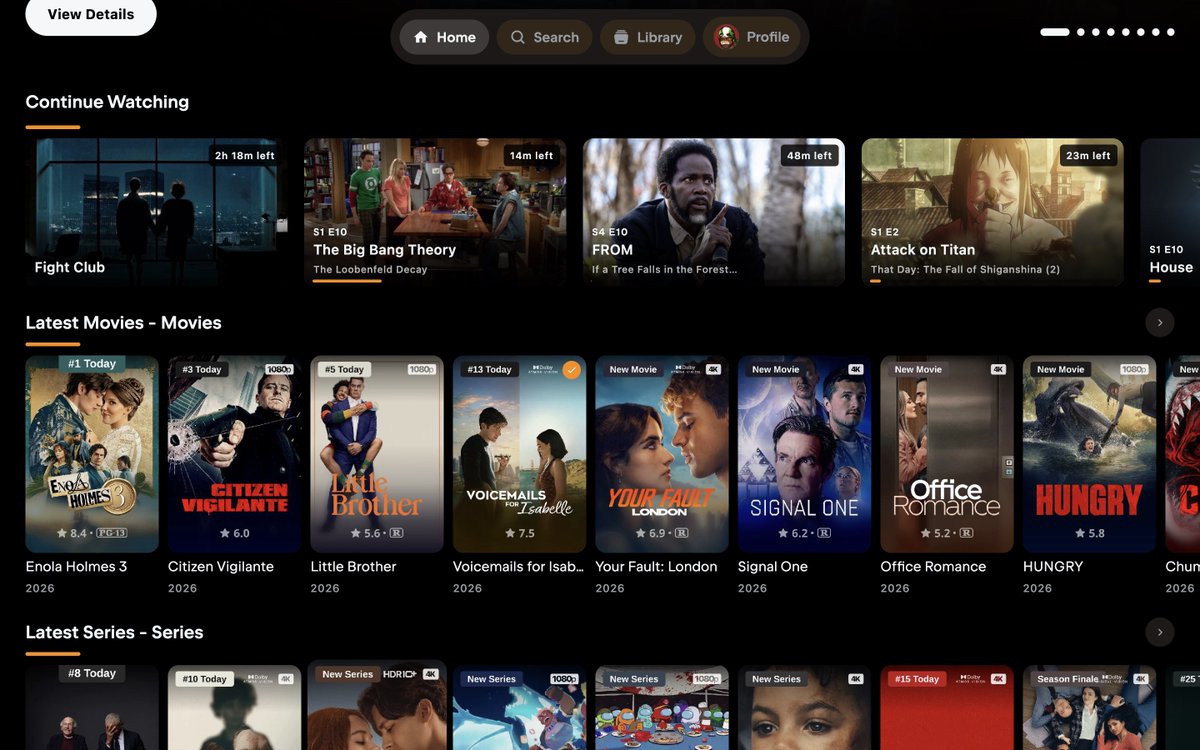 onlytomaxleft's tweet photo. Nuvio+TB Instant is just insane😂 i can literally watch any movie or series on the internet here. https://t.co/2Q7VmuskY2
