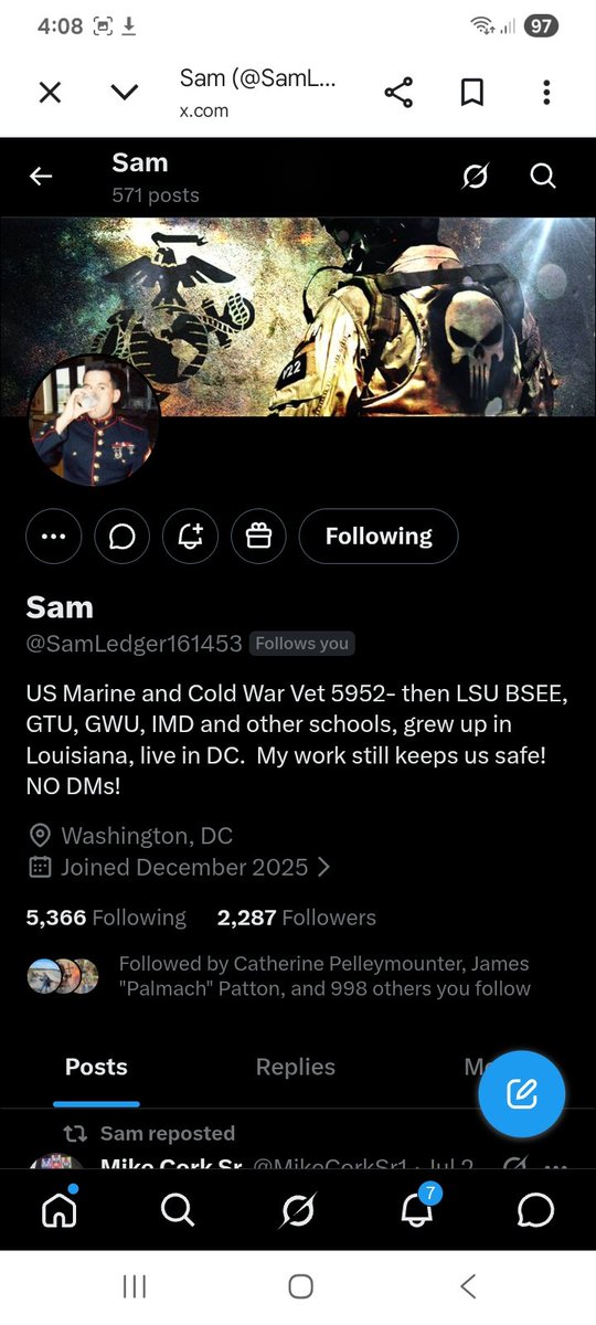 Hawkesbay69's tweet photo. ✨️ let's help find these veterans some awesome new connections ✨️
@SamLedger161453 
@Kelly7727255491 
F*R
🇺🇲🫡 https://t.co/RVQUNjqPnU