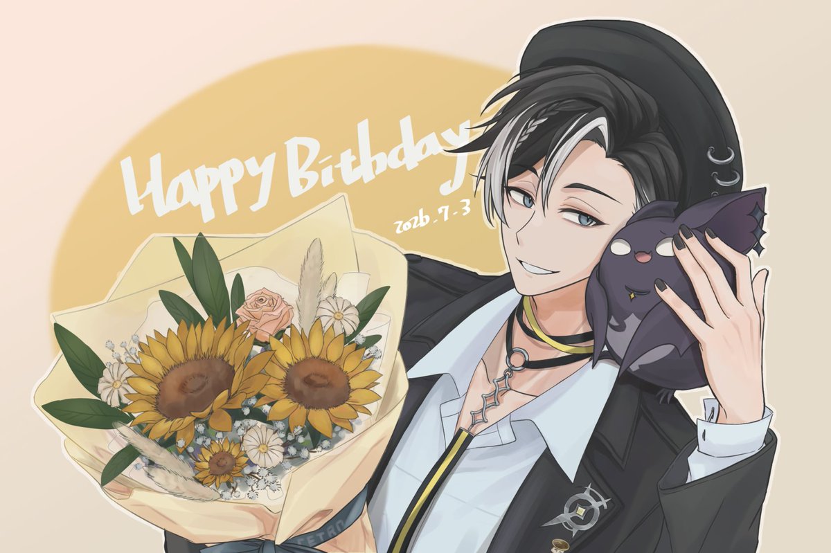 Sizuku_oxo's tweet photo. 祝最棒的​​老闆生日快樂🎉🎂🎊

#CetroArt  #貳零貳珞 https://t.co/unIyKjt9dc