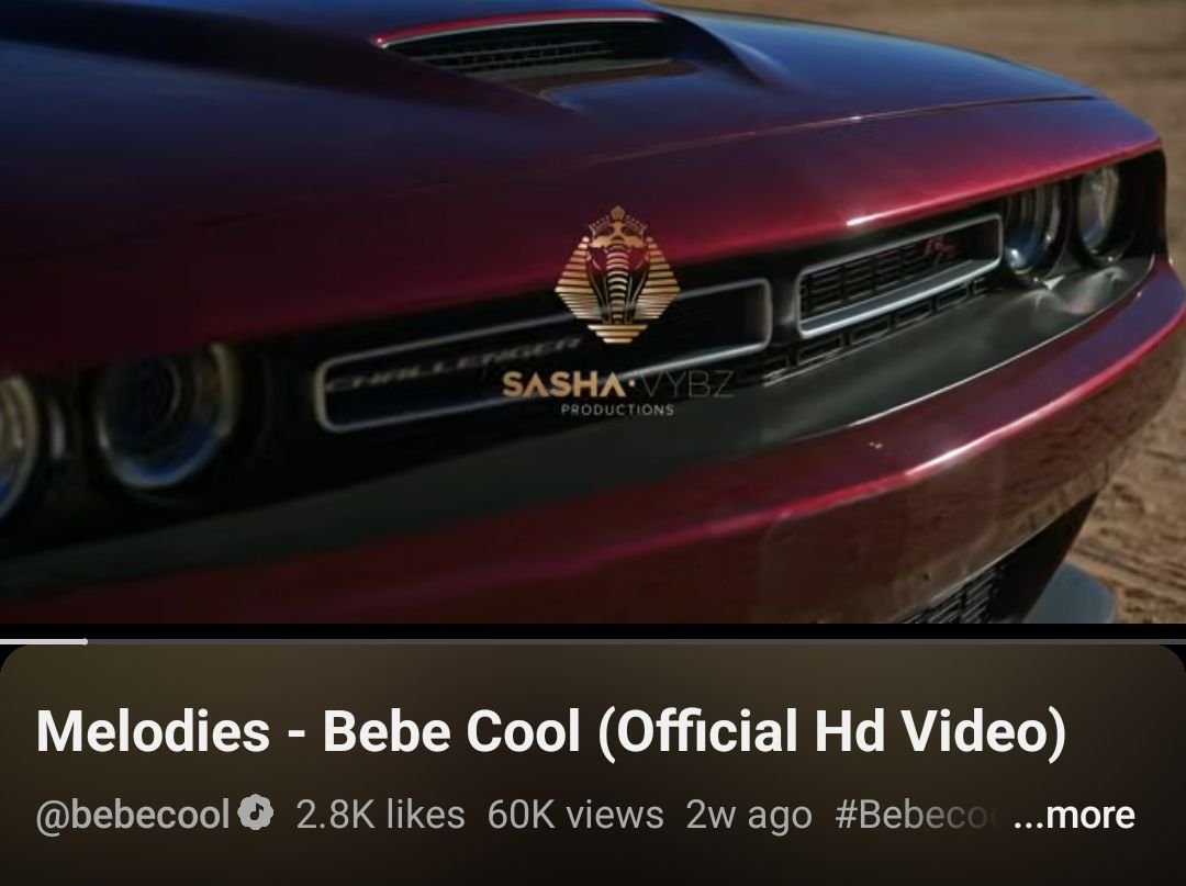 chills_valee's tweet photo. Bebe Cool's views on his music video from Sasha Vybz 2 weeks ago.

Vs 

Joshua Baraka's views on his vlog a day after it's release 😂 https://t.co/XUxVfjVECm