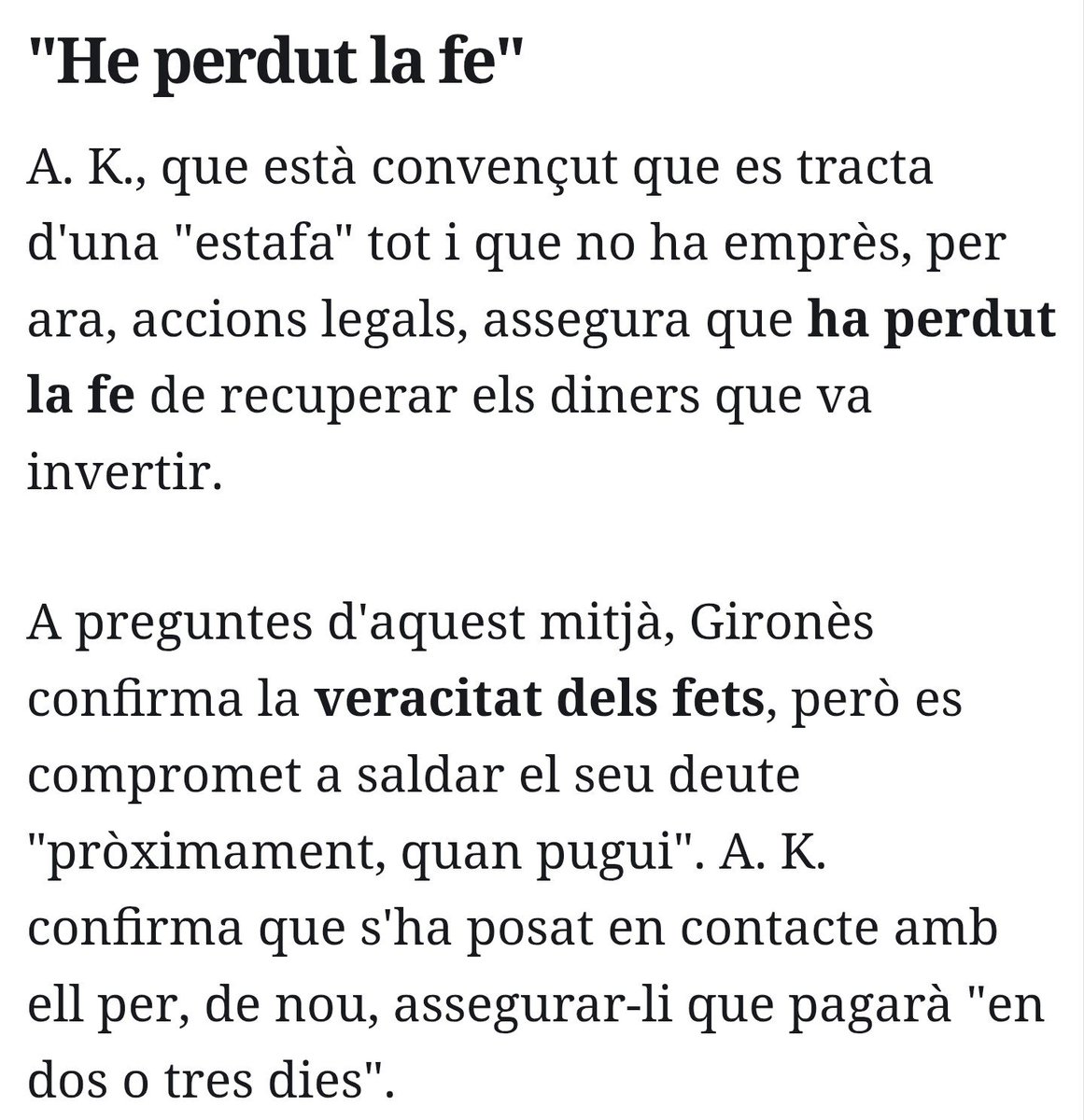 BernatCastro87's tweet photo. Vinga, ja esteu trigant a cascar-lo fora del club per deixar lloc a gent honrada, @FCBarcelona_cat.

Fins la pollíssima d'aquesta XUSMA. https://t.co/MfplZPgJfn