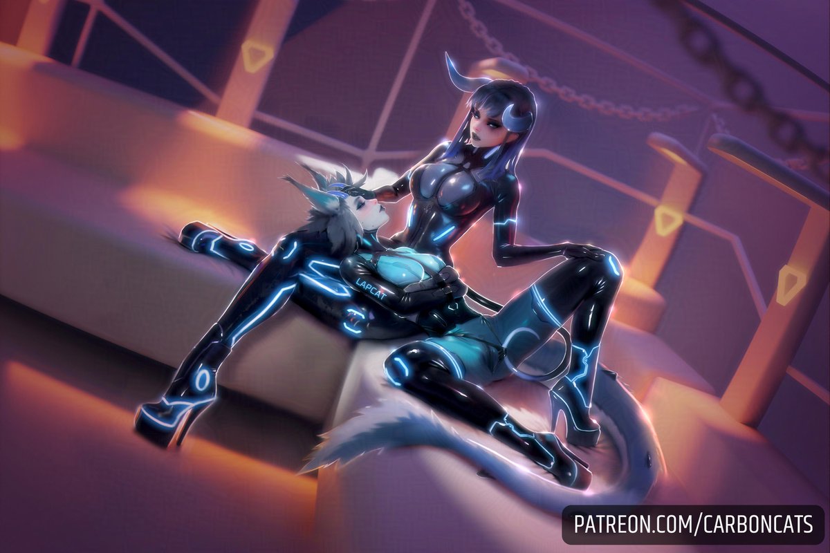 carbon_cats's tweet photo. More from Squel and Ferri. this one was great fun!
#comissionsopen #latex https://t.co/y9QhPyc57L