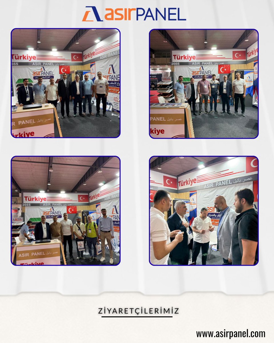 asirpanel's tweet photo. Asır panel olarak Suriye İnşaat ve Yapı Fuarında standımıza yoğun ilgi devam ediyor ...
.
Asır panel markası her geçen gün daha da güçleniyor...

#kalitetesadüfdeğildir

#asırpanel #sandviçpanel #fuardayız #suriye https://t.co/By9XtX1Yvi