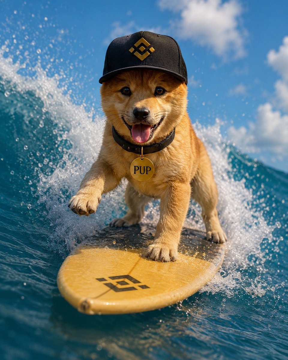 Danizee8's tweet photo. No matter how hard the waves crash, Pup will keep holding on. 
keep building keep $PUP in. https://t.co/vRMiCaIBOx