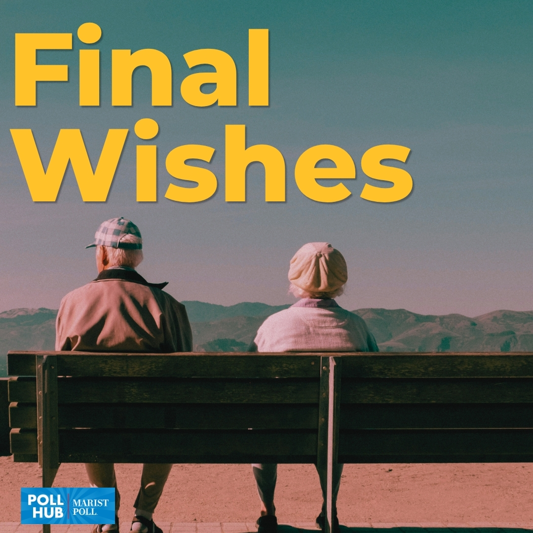 maristpoll's tweet photo. Most Americans know end-of-life planning matters, but far fewer have actually done it.
On this week’s Poll Hub, we discuss what happens as the oldest Baby Boomers turn 80 and families face conversations many have long avoided.
https://t.co/FA43y4o9D0 https://t.co/3M4ew9weIY