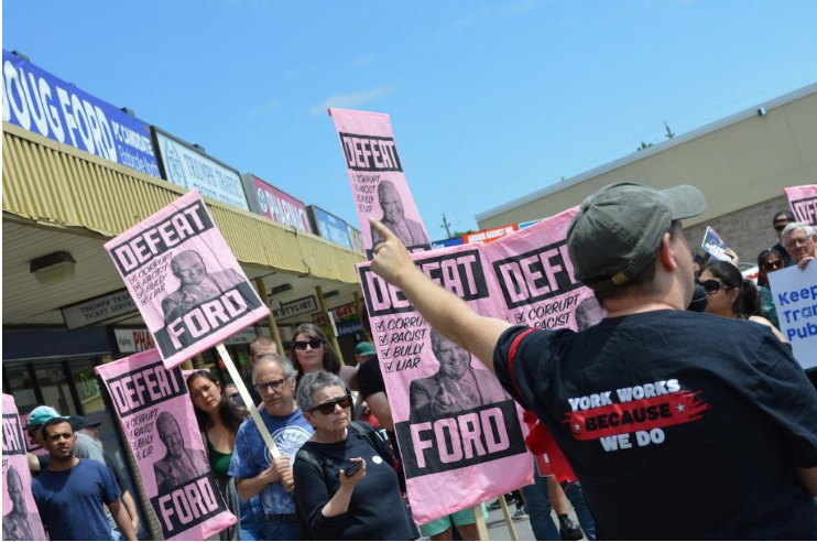RGBAtlantica's tweet photo. Ontario Conservatives war on the poor began in 1997 when Mike Harris, introduced the Social Assistance Reform Act that required #ODSP persons to work for benefits, then cut benefits by 20%. In 2018 Ford continue with 21.6% cut to benefits. https://t.co/GS7tKc51sz https://t.co/7KZ9BmeUmB