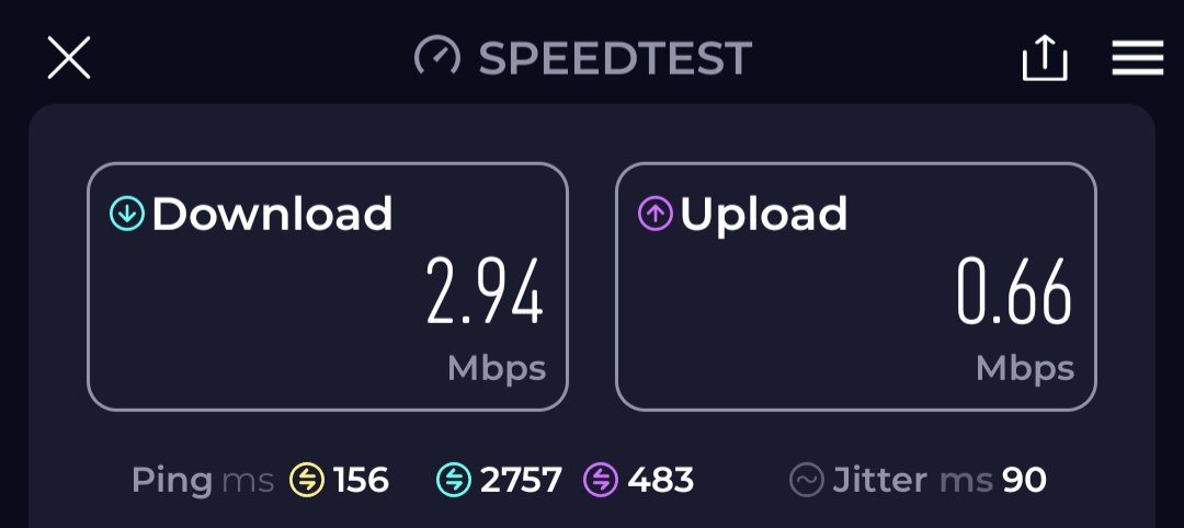 brehwe's tweet photo. Hello, @AIRTEL_KE 

My 15mbps subscription has been at an average of 2mbps since morning please sort.

Router number 102158030 https://t.co/OgpPnfSGCT