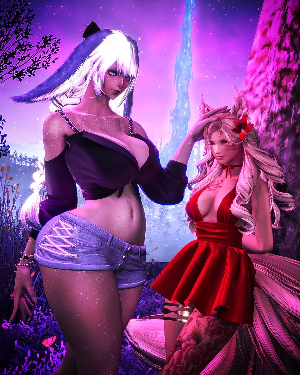 KittyKintail's tweet photo. Pose with the lovely and gorgeous Sakuya!🥰

Thank you for sharing this beautiful location with me :3

#ffxiv ║ #gposers ║ #miqote ║ #gpose https://t.co/6vAZ8JPNmN