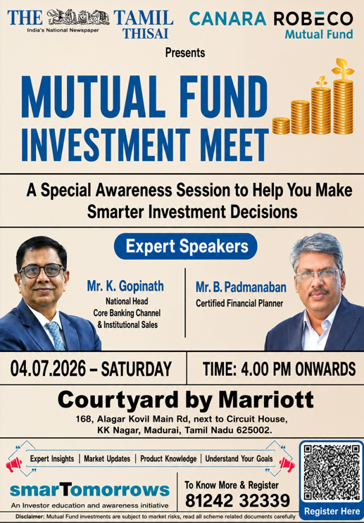 padhucfp's tweet photo. I'm delighted to invite you to my Investor Awareness Program with Canara Robeco Mutual Fund this Saturday, 4th July, in the evening.

If you're in or around the area, do join us and make the most of this opportunity to enhance your understanding of investing and personal finance.

Looking forward to meeting you all and having an insightful session together!