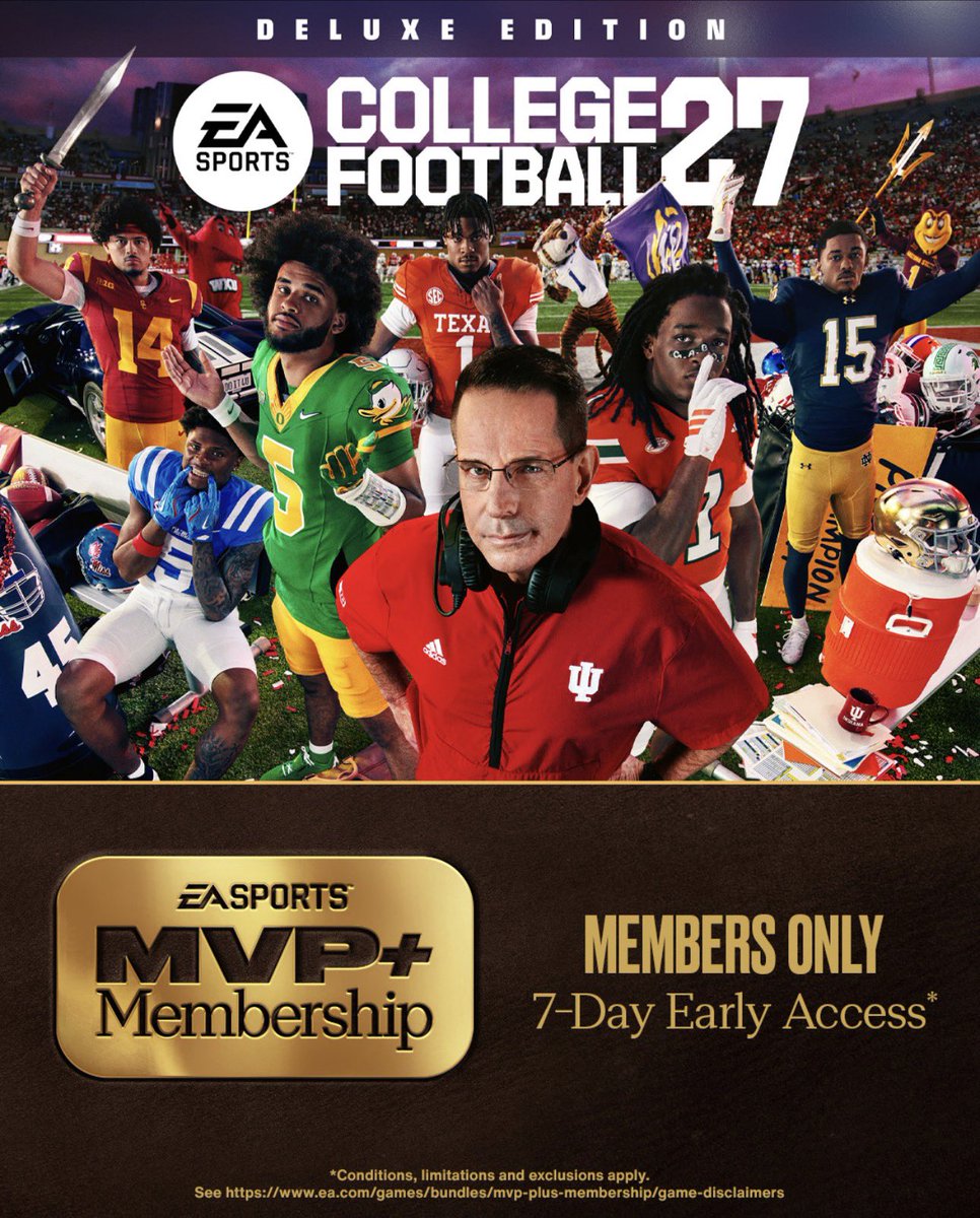JankyRondo's tweet photo. 4 Copies College Football 27 Giveaway! 

Steps to enter 
-Like &amp; Retweet Post 
-Drop Your (Twitch Username) in comments 
-Join My Stream At 1:45 Pm

https://t.co/Z6gvhUDSsY https://t.co/U5DAhGpJcA