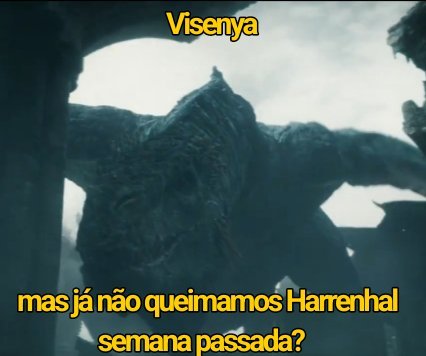 auntummirror's tweet photo. Estático House of the Dragon A Casa do Dragão Vhagar falando Visneya mas já não queimamos Harrenhal semana passada? https://t.co/WMitDQ5KCg