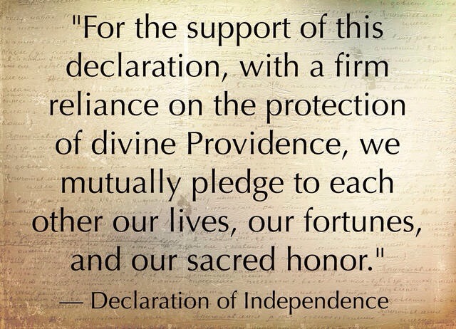usa250's tweet photo. 250 years ago today, men, average men, summoned to a major role in the history of the world, the world, agreed to make the following pledge.
May we honor their commitment by how we treat the country they created for us. #DeclarationOfIndependence #USA250 #America250 https://t.co/1iDhfz5o0V
