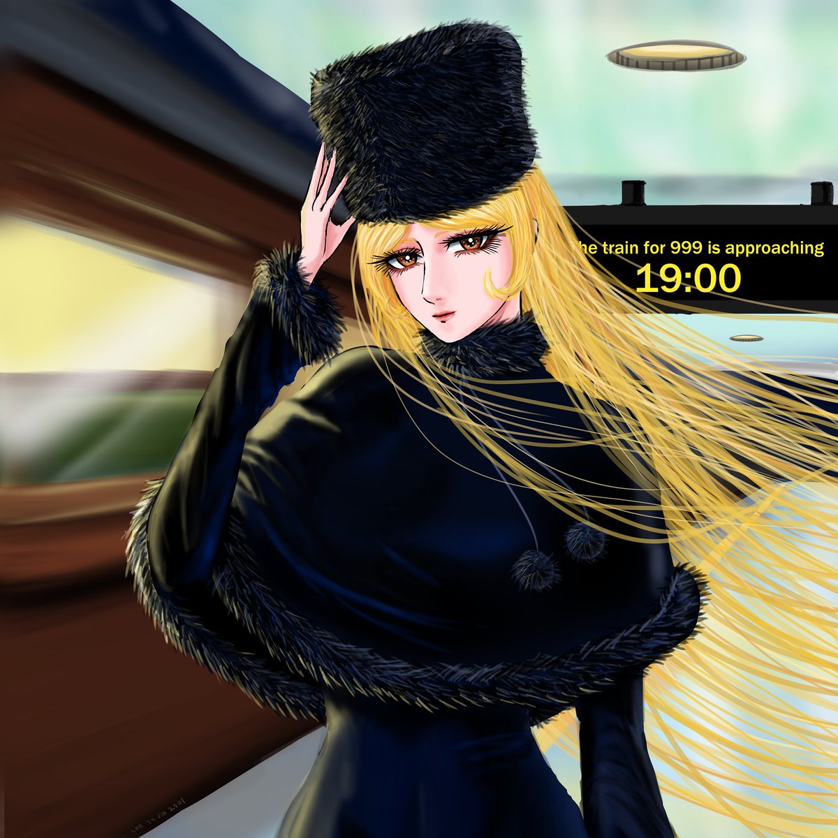 MMDI_LEE's tweet photo. Commission Art(Rework)fanart
I reworked it because I felt the quality of the art was somewhat lacking.
#galaxy_express999 #้ๆฒณ้้999 #์ํ์ฒ ๋999
#Maetel #ใกใผใใซ #๋ฉํ
#art #fanart
#commisson #artwork #commissonart https://t.co/1MOUCUpJcj