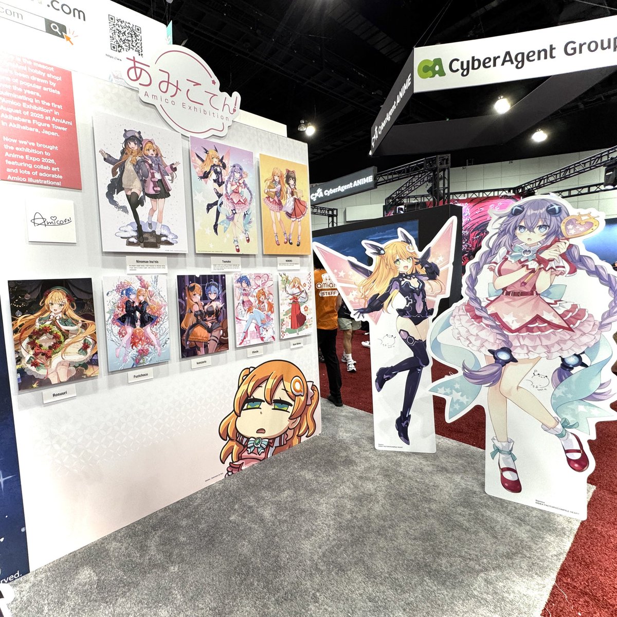 あみこてん 出張版も開催ちゅう🎉 #AX2026 #AnimeExpo #amiamiAX2026