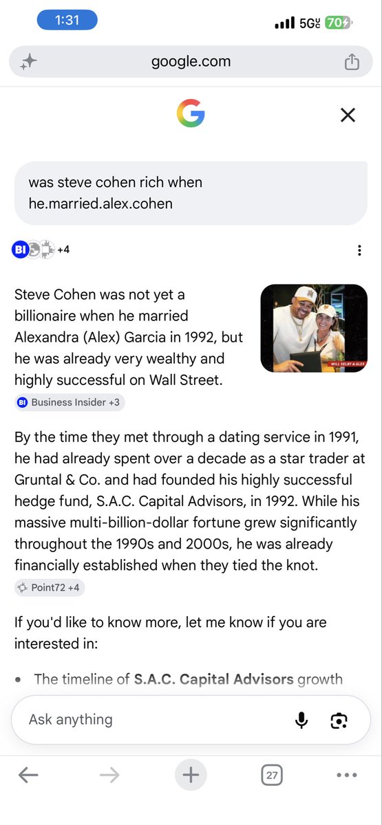 AEWCharlieB's tweet photo. @Lestatd87312933 @SNYtv This is terrible. 
You don’t know Alex Cohen and her motivations for why she’s with her husband. 
They met before he was rich…

Sorry no one told you about what happens when you make assumptions. https://t.co/s211rX80EW