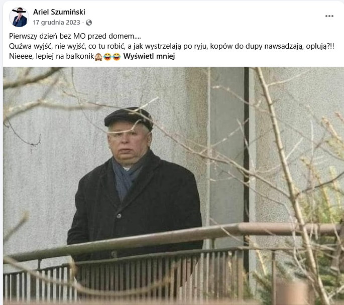 HolinkaPis's tweet photo. Ariel Sz. pedofil z PSL został zatrzymany pod zarzutem pornografii dziecięcej. https://t.co/wcFZJiOIp4