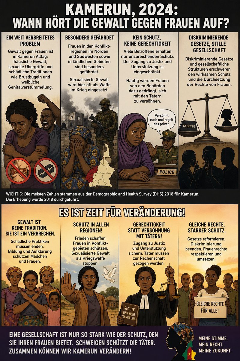 PariPoso55205's tweet photo. @welt https://t.co/OLomBfQDkx
Sein Vater stammt aus #Kamerun, von daher kennt er das Thema Gewalt gegen Frauen sicher besser als wir.
Eines Tages wir er sicher den Kampf gegen #Genitalverstümmelung, #Brustbügeln und Misshandlung und von Frauen direkt im Krisengebiet führen. https://t.co/vzjxg5RmKM
