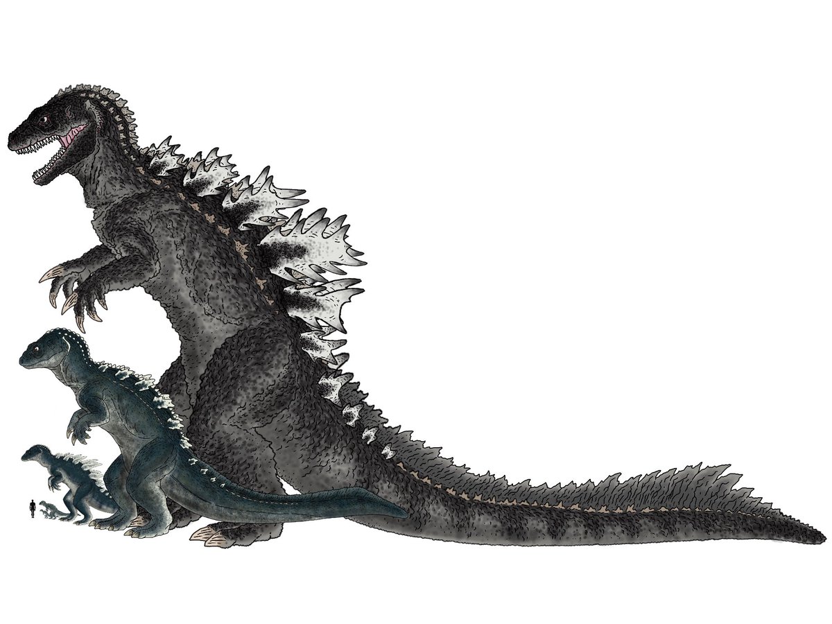 LizardKingPro10's tweet photo. LKPLittleGojira aka Little Godzilla. After Gojira adopts him as his son, he unintentionally absorbs some of Gojira's radiation. Becoming larger within a year. #littlegodzilla #godzilla #kaiju #infant #dinosaur #godzillasaurus #gojira https://t.co/fvHaqkgWZ4