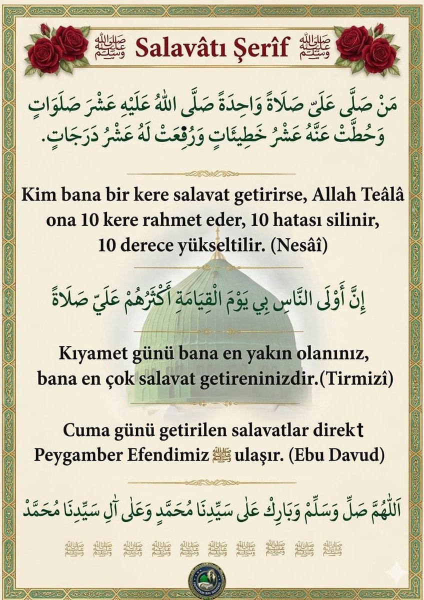 Fakih_571's tweet photo. 🌹 *Cumanız mübarek olsun dua ile* 🤲 https://t.co/R61yRryQBX