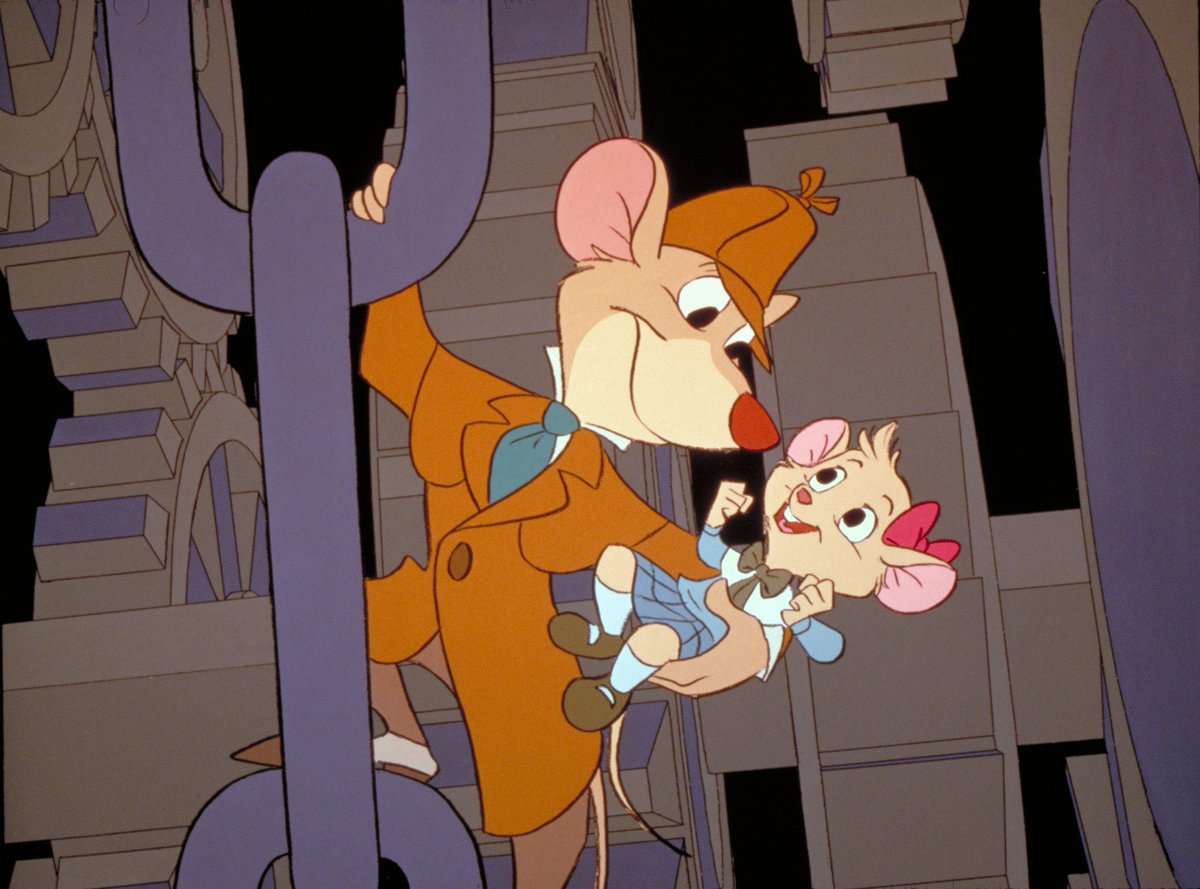 ToonHive's tweet photo. 40 years ago today, ‘The Great Mouse Detective’ released in theaters. https://t.co/u6KU1YkyF0